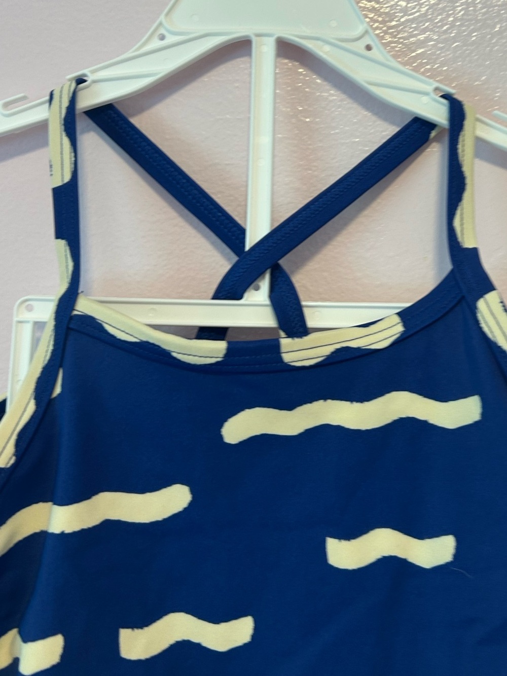 Hanna Andersson Navy Blue Tankini Sz 120 or 6-7 - Picture 2 of 8